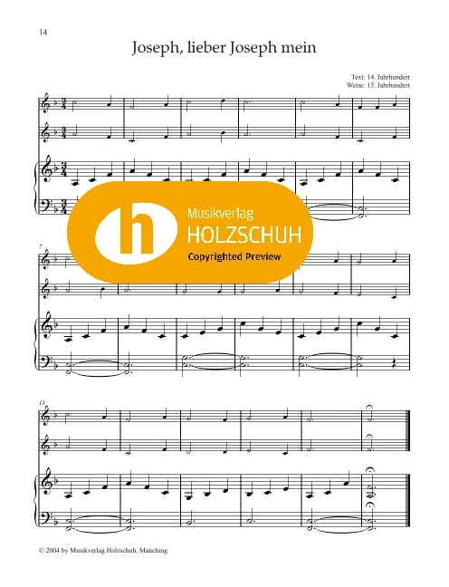 Joseph, lieber Joseph mein